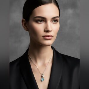 Gorgeous Vintage Cloisonne Enamel Fish Articulated Fan Tail Koi Pendant Charm